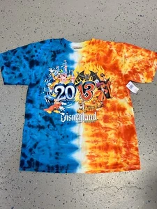 Disneyland Resort 2013 Tie Dye T-Shirt Youth Large Disney Parks (K92) - Picture 1 of 4