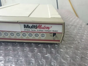 MULTITECH MT2834 MT2834BL 33.6KBPS INTELLIGENT MODEM W/ EIA RS232C CABLE (R6S-1. - Picture 1 of 7