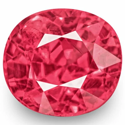 IGI Certified BURMA Spinel 0.81 Cts Natural Untreated Lustrous Baby Pink Oval - Image 1 of 4