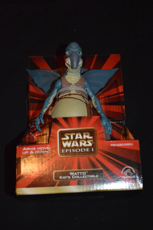Figura coleccionable para niños Applause Star Wars Episodio 1 1998 Watto nueva en caja Foto 1 de 1