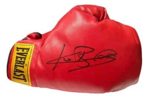 Ken Buchanan "The Fighting Carpenter" signierter roter Everlast Boxhandschuh + Zertifikat - Bild 1 von 2