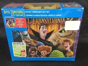 HOTEL TRANSYLVANIA 2 on BLU-RAY + DVD + Lunch Box Gift Set Combo Pack New Sealed - Picture 1 of 4