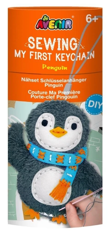 AVENIR Einen Pinguin-Schlüsselanhänger nähen