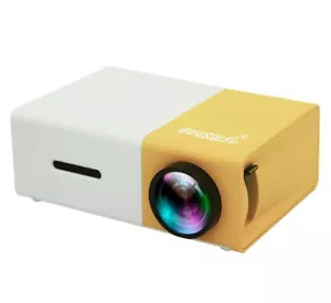 MINI Projectors YG-300 LCD Mini Support 1080P Portable LED Projector Home Cinema - Picture 1 of 9