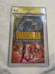Valiant Shadowman Rae Sremmurd Slimm Jxmmi #1 CGC SS Signature Series 9.6 NYCC - Bild 1 von 11