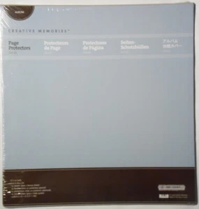 NUEVOS PROTECTORES DE PÁGINA DE ÁLBUM DE RECORTES CREATIVOS 12x12 RAROS TALLA ANTIGUA - Imagen 1 de 1