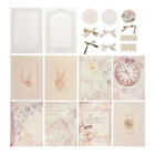  Multi-material Pack The Pet Scrapbook Kit Printing Background Paper Plant