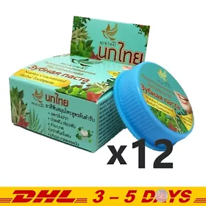 NOKTHAI 5 Star 4A Herbal Concentrated Toothpaste Original Formula 25g x 12 - Picture 1 of 2
