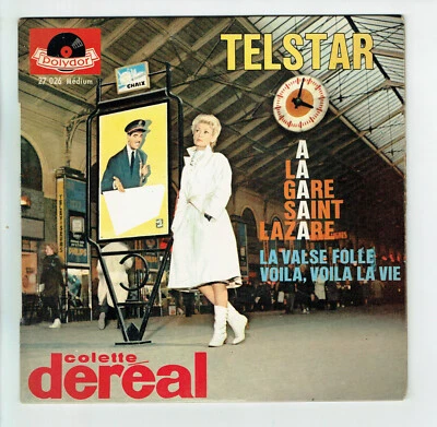 Colette Dereal 45 RPM EP Telstar -waltz Crazy - Station Saint Lazare - Polydor - Image 1 of 3