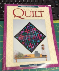 1992 Patchwork Quilts leicht gemacht The Pinwheel Quilt von Jean Wells mit 5 Projekten - Bild 1 von 12
