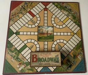 1917 Broadway Game Box Pezzi Tavola da Gioco Parker Bros-Ferro piatto- Times Square. - Foto 1 di 10