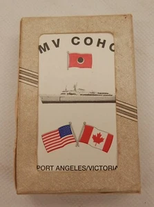 Baraja completa de póquer de recuerdo de barco de ferry MV Coho Puget Sound WA de colección - Imagen 1 de 5