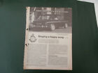 Motor road test.1965.SUPPLEMENT.Singer Chamois Sport  3 page content Original 