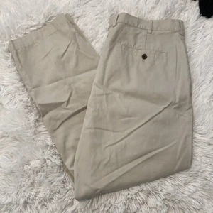 346 Brooks Brothers Mens Size 38X32 Beige Chino Pants EUC - Picture 1 of 3