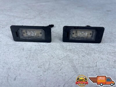 2013-2015 BMW X6 M placa de licença porta-malas traseiro esquerda e direita conjunto de lâmpadas par OEM - Imagem 1 de 4