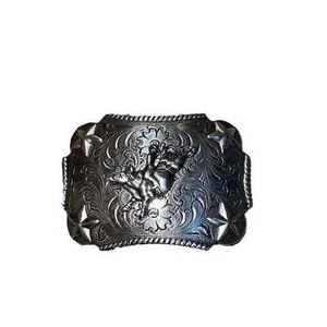Nocona Fibbie Uomo Bucking Bronco Rodeo - Foto 1 di 2