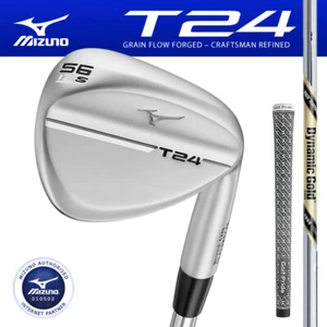Mizuno T24 Forged Wedges White Satin Dynamic Gold Tour Issue - NEW! 2024 - Picture 1 of 10
