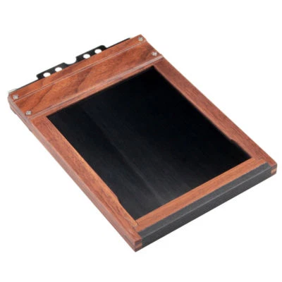 4x5 Walnut Wood Sheet Film Holder For Linhof Deardorff Tachihara Wista Horseman - Image 1 of 4