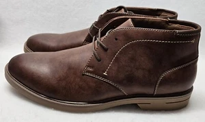 Madden NYC Men's Adam Lace-Up Chukka Dress Boot, Cognac, Size 10/New - Picture 1 of 11