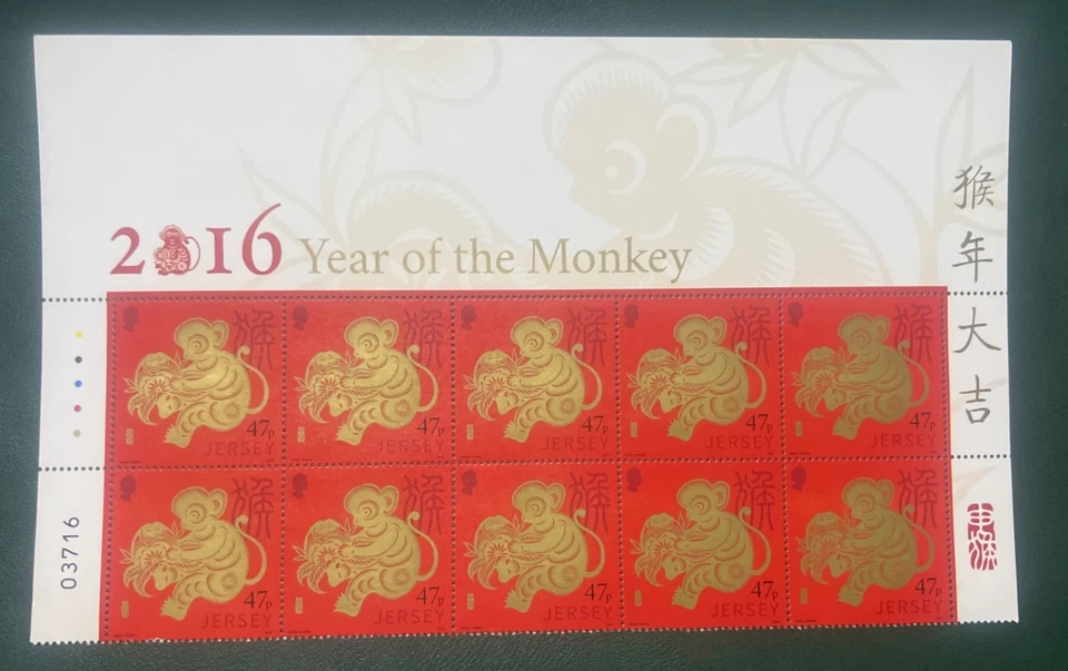 Jersey 2016 Chinese New Year - Year of the Monkey Foto 1 de 1