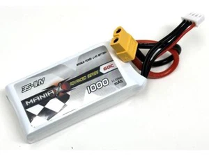Batería ManiaX 11.1V 1000mah 60C Lipo: MX1000-3-60 - Imagen 1 de 1