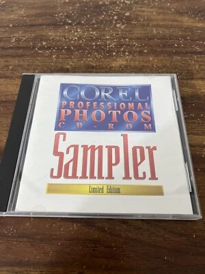 Corel Professional Photos Sampler PC CD-ROM Windows 3.1 Vintage Software 1993 LE - Image 1 of 3