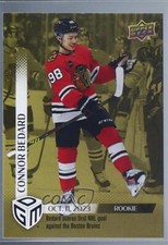 2023-24 Upper Deck Game Dated Moments Rookie Gold /100 Connor Bedard #2