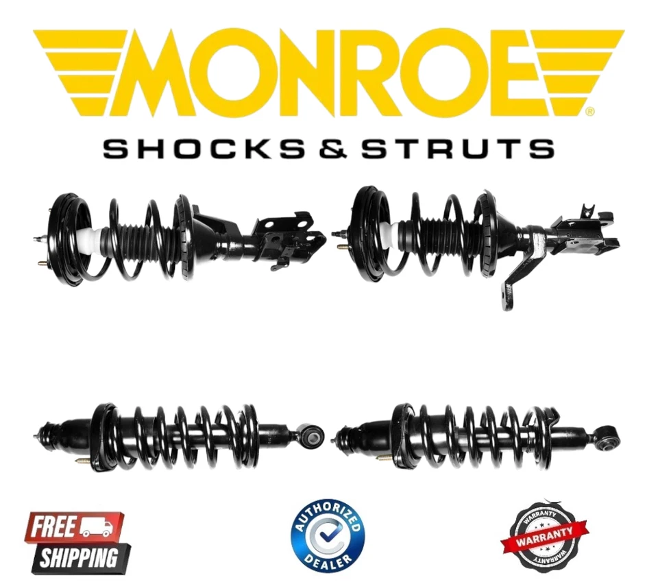 NUEVO PREMIUM GENUINO MONROE Kit de suspensión completo apto para Honda Civic 2003-2005 Foto 1 de 1