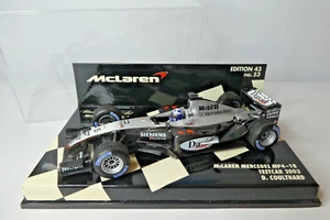 1/43 Minichamps 2003 McLaren MP4-18 Auto di prova. David Coulthard - Foto 1 di 1