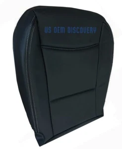 2006 to 2012 For BMW 3 Series Driver Side bottom MB Leather Seat Cover Black - Picture 1 of 5