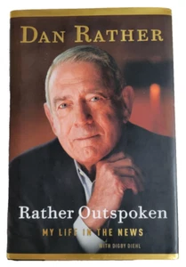 Grand Central Dan Rather Rather Outspoken Hardcover Book First Edition 2012 - Picture 1 of 5
