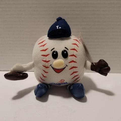 Los Angeles Dodgers Baseball Plush Stuffed Animal Good Stuff MLB Rare New Tags Cover