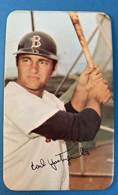 1971 Topps Super Carl Yastrzemski Card # 49 HOF Red Sox Set Break Mint Plus Rare - Image 1 of 2