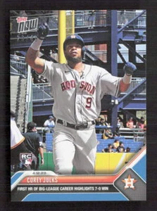 2023 Topps Now #107 Corey Julks RC blu 23/49 - Foto 1 di 2
