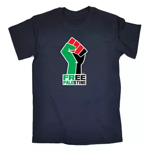 Free Palestine Fist - Mens Funny Novelty T-Shirt Tshirts T Shirts Gift Gifts Tee - Picture 1 of 11