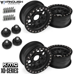 Ruedas de aluminio Vanquish KMC 1.9 XD127 negras bully (4) con bujes centrales XD (4) - Imagen 1 de 3