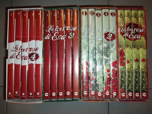 LE TRE ROSE DI EVA Serie Completa in DVD con raccoglitori e Box 19 DVD Boxed - Imagen 1 de 3