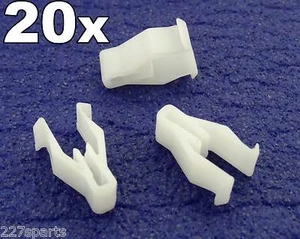 20x Honda Bike Cowling Instrument Cover, Bar & Fairing Snap Clips 90666SDAA01 - Picture 1 of 1