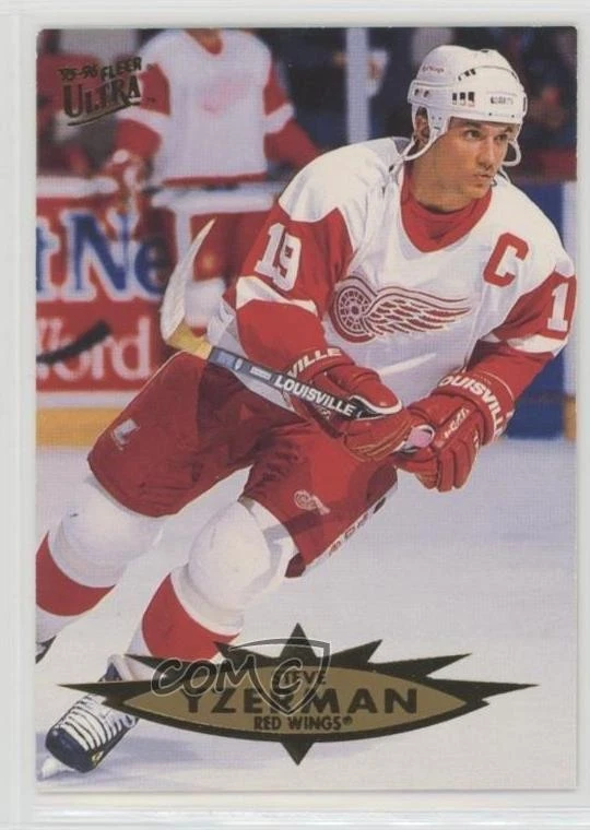 1995-96 Fleer Ultra Steve Yzerman #51 HOF - Image 1 of 2