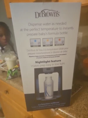 Dr. Brown’s Insta-Prep Dispensador de Agua Caliente Bebé’s Fórmula Biberón 3 Temperaturas Ajuste Foto 1 de 2