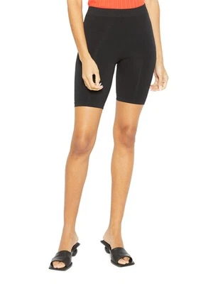 HELMUT LANG Womens Black Stretch Active Wear Shorts XSS - Image 1 of 3