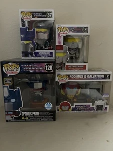 Funko Pop! Transformers Optimus Prime #120, Rodimus & Galvatron 2 Pack, Etc - Picture 1 of 6