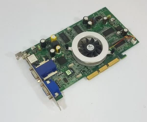 Medion MSI MS-8889 nVidia GeForce 4 Ti4200 128MB Dualhead 2xVGA AGP Grafikkarte - Bild 1 von 3