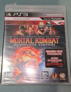 MORTAL KOMBAT EDIZIONE COMPLETA ETICHETTA NERA SONY PLAYSTATION 3 LEGGI! - Foto 1 di 7