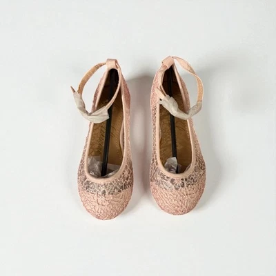 Lauren Lorraine Girls Ballet Flats Pink Size 9.5 Shoes Party Holiday Wedding - Image 1 of 4