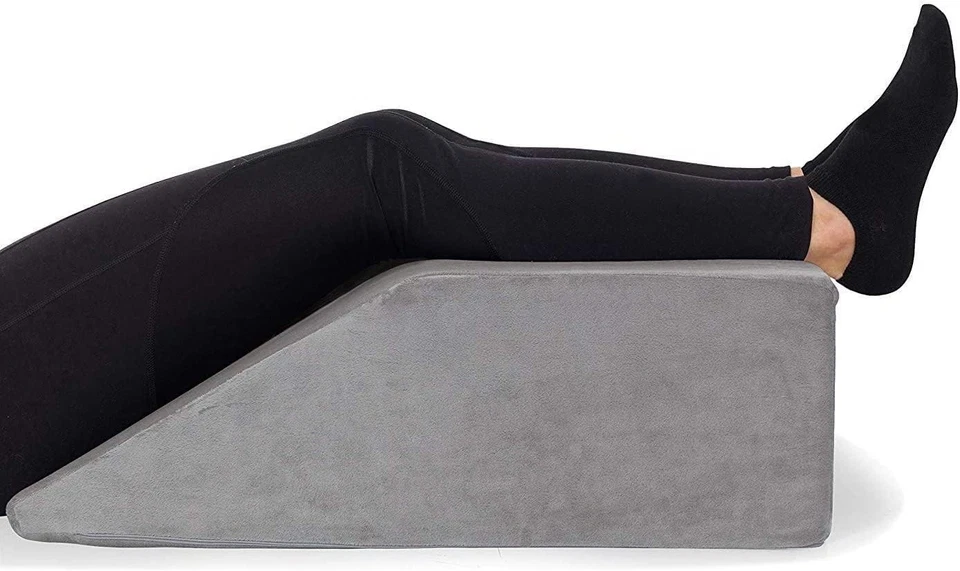 Almohada elevadora de piernas - Almohada elevadora de piernas de espuma viscoelástica | Cuña reposapiés  Foto 1 de 4