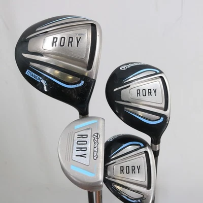 Juego de 4 piezas TaylorMade Rory Blue para niños grafito/acero JUNIOR diestro S-15322 Foto 1 de 4