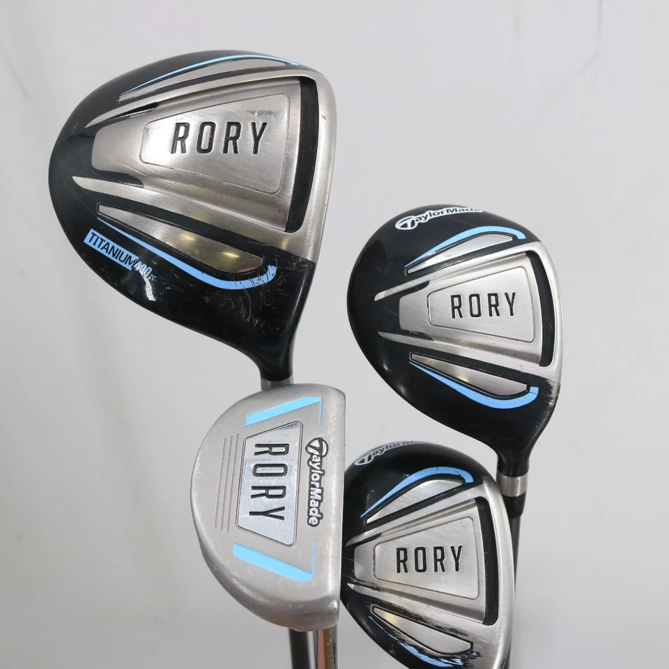 TaylorMade Rory Blue Kids 4 Piece Set Graphite/Steel JUNIOR Right-Handed S-15322 - Image 1 of 4