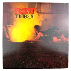Ratt Out of the Cellar vinyl record LP 80s Classic Rock OG Heavy Metal 1984 EX - Imagen 1 de 7