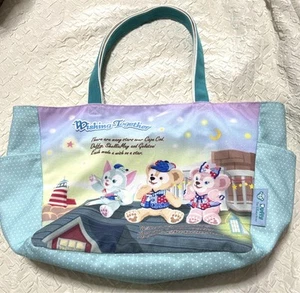 Disney Sea 15th Anniversary Duffy & Friends Tote Bag 19x11.4in used - Picture 1 of 9